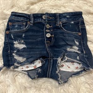 Jean shorts